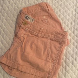 AE pinstriped shorts